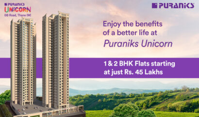 Let the Magic Unveil at Puraniks Unicorn, a well-thought project with smart spaces in the heart of Thane