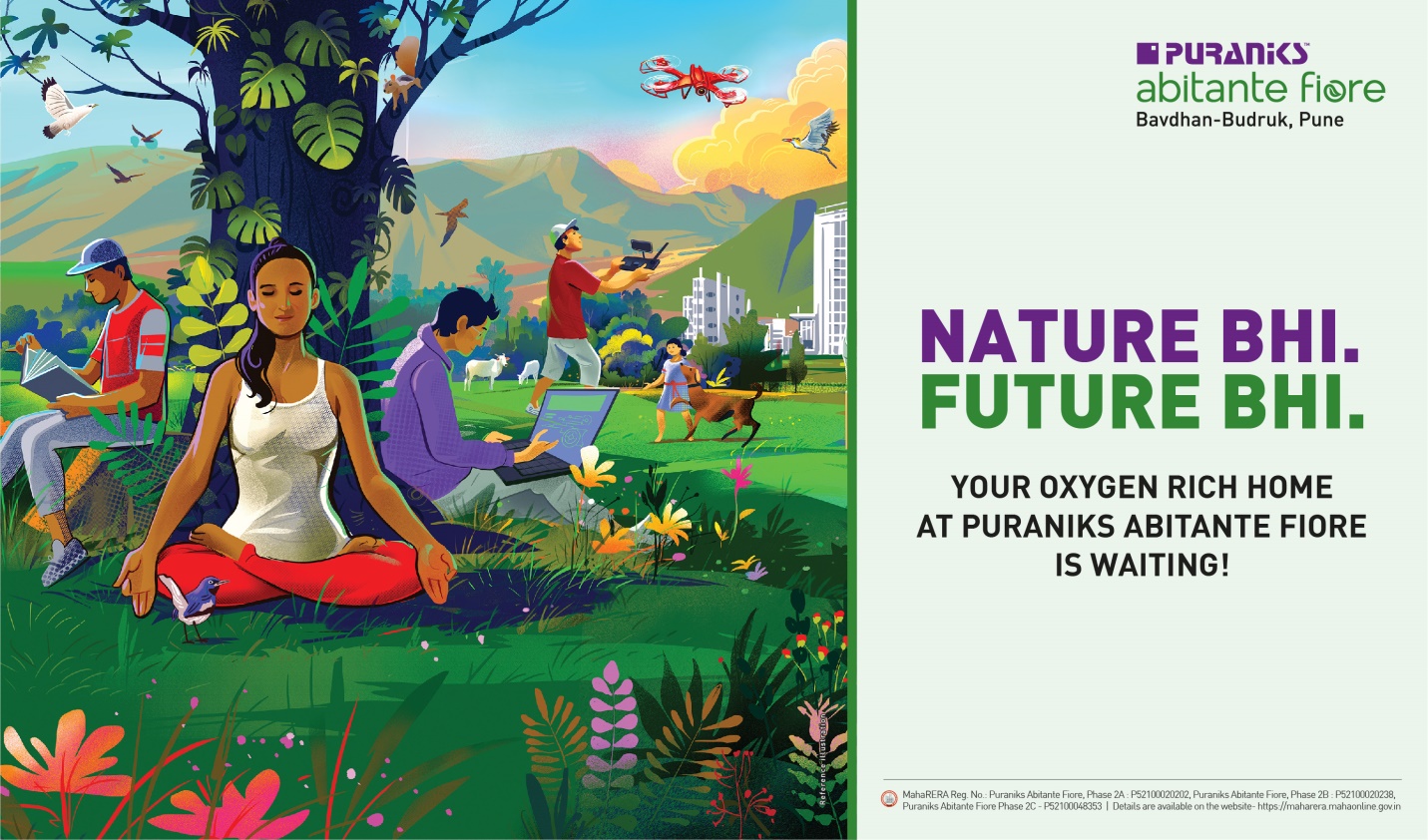 Your oxygen rich Home at Puraniks Abitante Fiore is waiting!